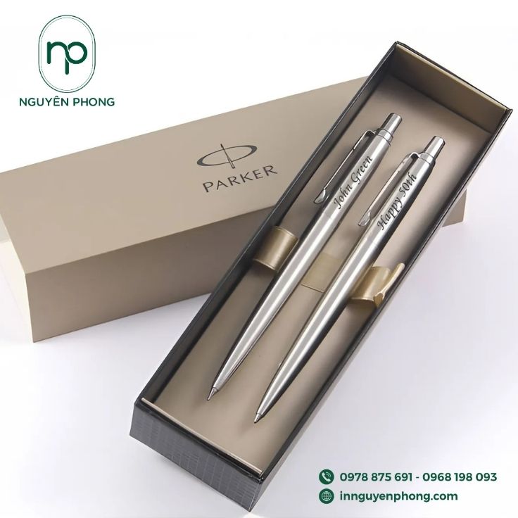 Mẫu hộp đựng 2 bút